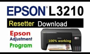 EPSON L3210 Resetter Download