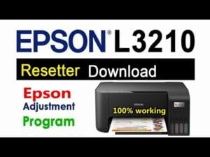 EPSON L3210 Resetter Download