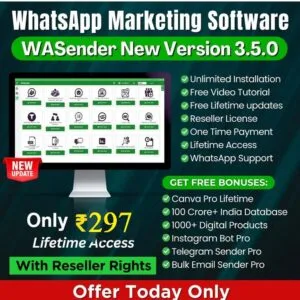 WASENDER WhatsApp Marketing Software