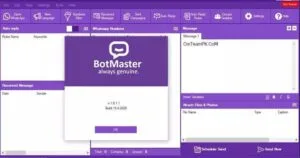 Bot Master whatsapp Marketing software