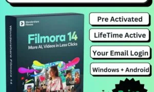 Wondershare Filmora 14 Pre-Activated For Lifetime