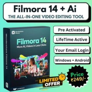Wondershare Filmora 14 Pre-Activated For Lifetime