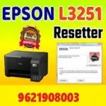 Epson L3251 Resetter software